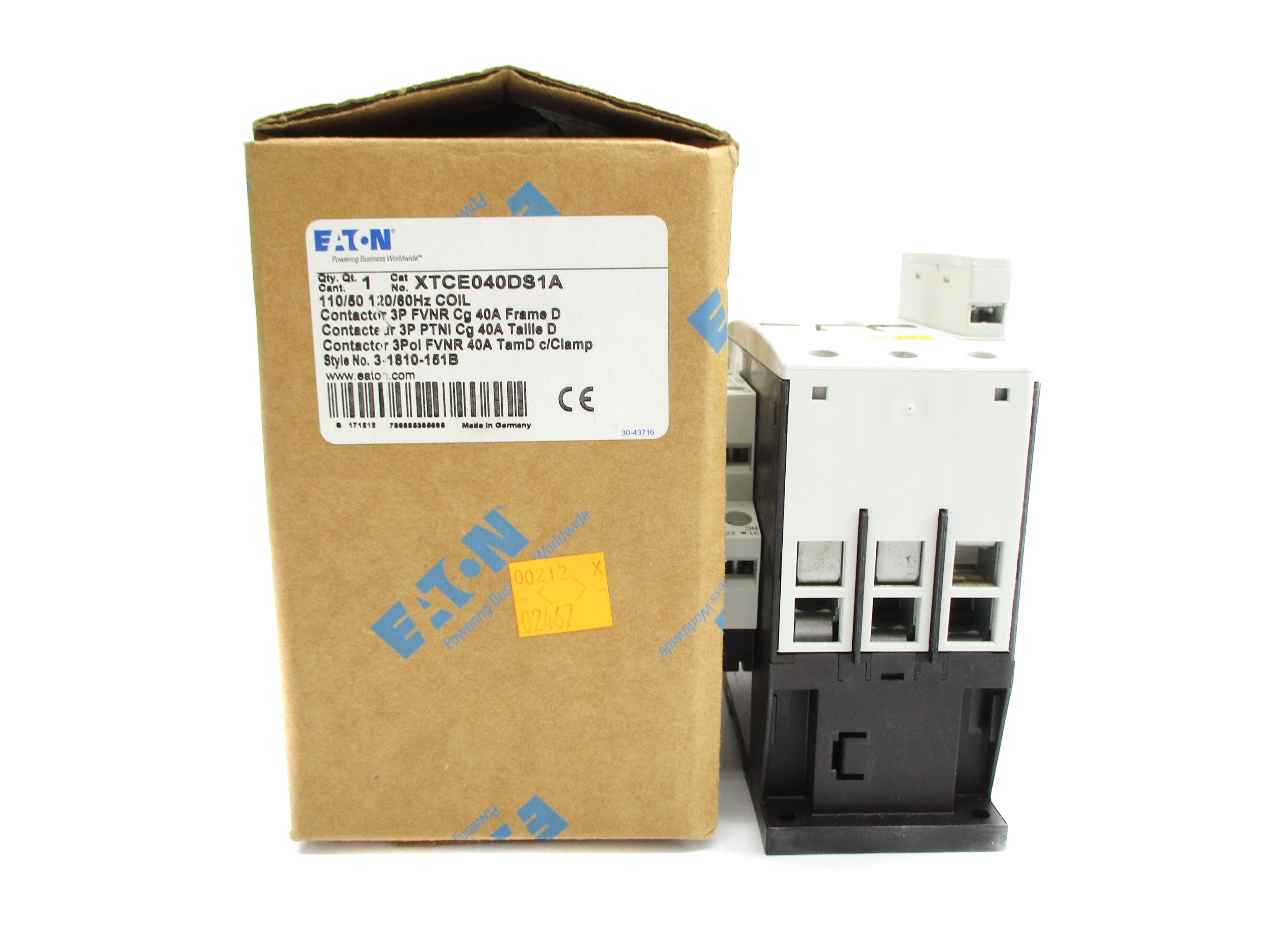 EATON XTCE040DS1A 110/120V NSMP