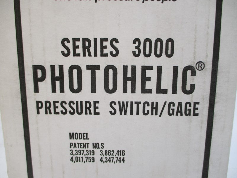 DWYER A3304 SERIES 3000 120VAC 10A 25PSI NSMP