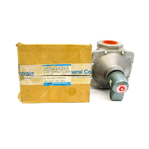 ITT S261SA02N3KK4 110/120V .26A 25PSI 2-1/2" NSMP