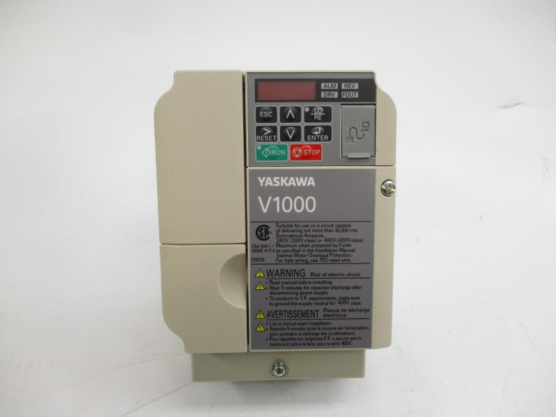 YASKAWA CIMR-VU4A0002FAA 380-480VAC 2.1/1.8A NSMP