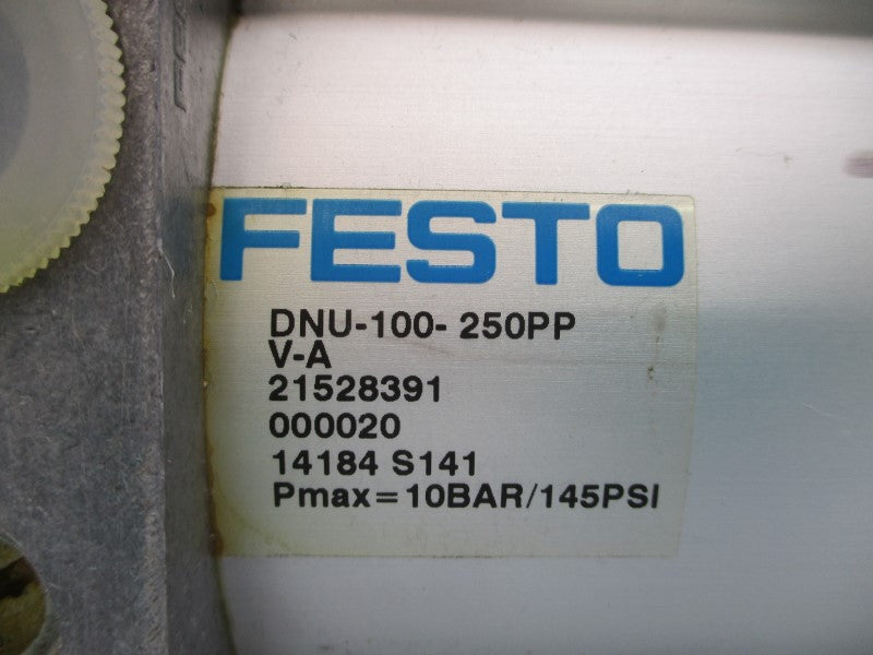 FESTO DNU-100-250PPV-A 21528391 14184 145PSI NSNP