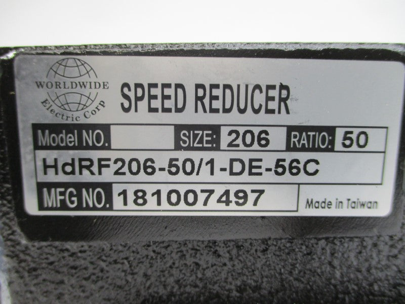 WORLDWIDE ELECTRIC HDRF206-50/1-DE-56C 181007497 NSNP