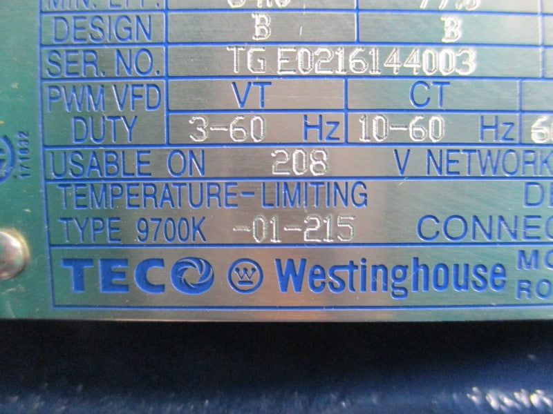 TECO XPV1/54C AEUHXG 230/460V 4.30/2.15A NSNP