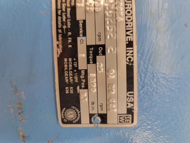 SEW-EURODRIVE R60DT80K4 (AS PICTURED) NSNP