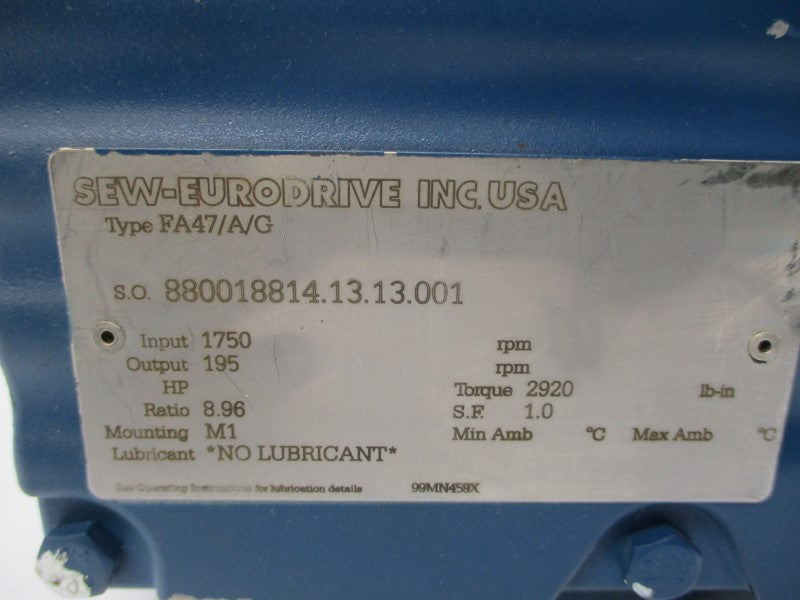 SEW-EURODRIVE FA47/A/G NSNP