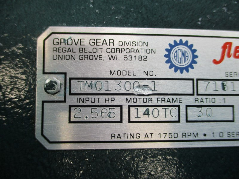 GROVE GEAR TMQ1300-1 NSNP