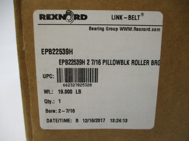 REXNORD EPB22539H 2-7/19" NSFS
