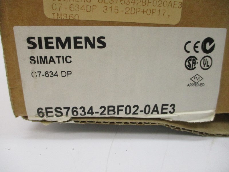 SIEMENS 6ES7634-2BF02-0AE3 24VDC 1.0A NSMP