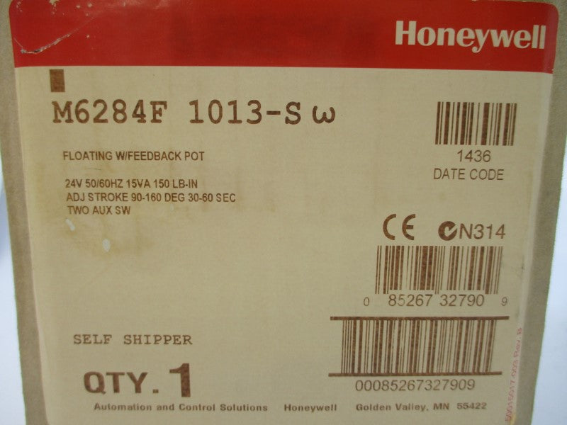 HONEYWELL M6284F1013-S 24V 30-60S NSMP