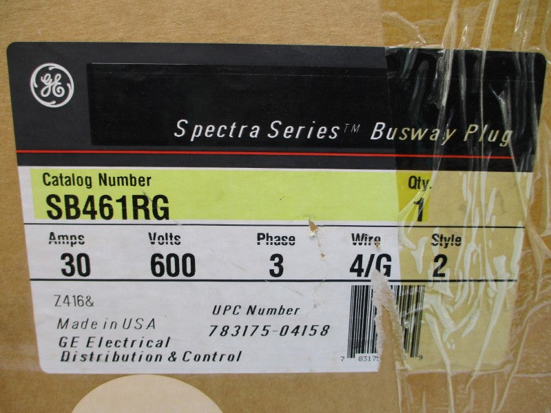 GENERAL ELECTRIC SB461RG 600V 30A NSMP