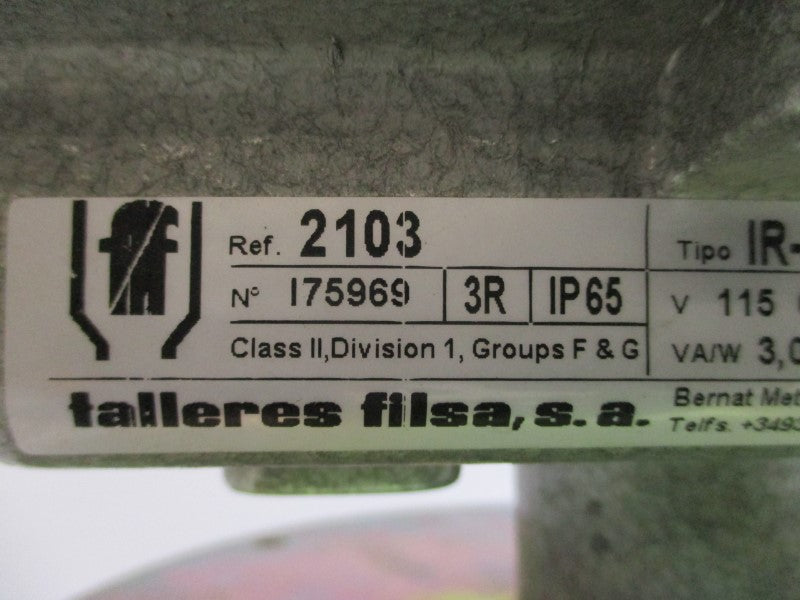 FILSA 2103 IR-180 115V 3.0A NSNP