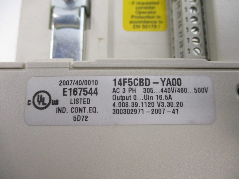 HOMAG 14F5CBD-YA00 305-440VAC 23.1A UNMP