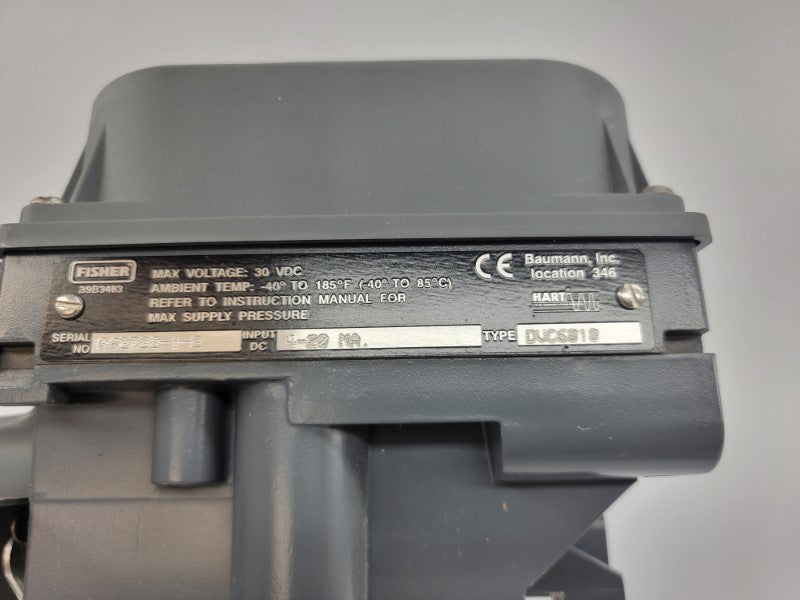 BAUMANN 54-84161SA DVC6010 30VDC 5-15PSI NSNP