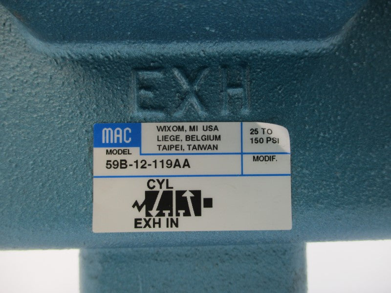MAC 59B-12-119AA 110/120V 20-150PSI NSNP