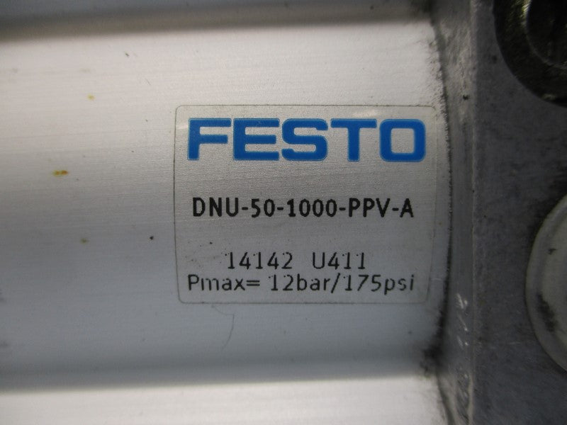FESTO DNU-50-1000-PPV-A 14142 175PSI (AS PICTURED) NSNP