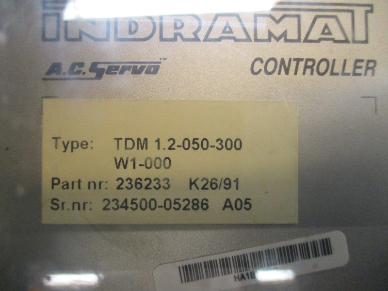 INDRAMAT TDM1.2-050-300-W1-000 236233 24V REMAN