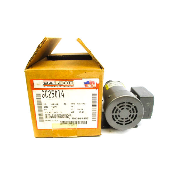 BALDOR GC25014 25E260W218G2 110//115V 2.75//2.5A NSMP