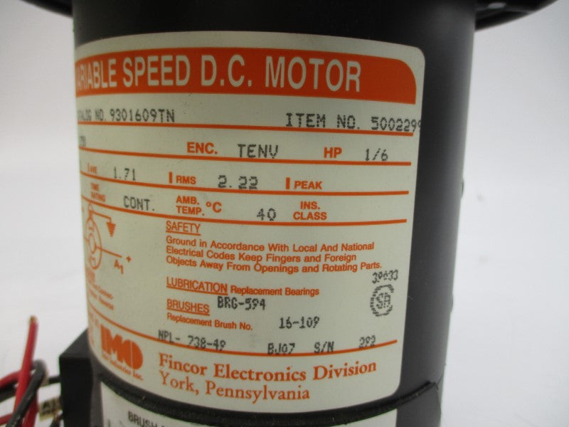 FINCOR ELECTRONICS 9301609TN 5002299 90VDC 1.71A NSMP