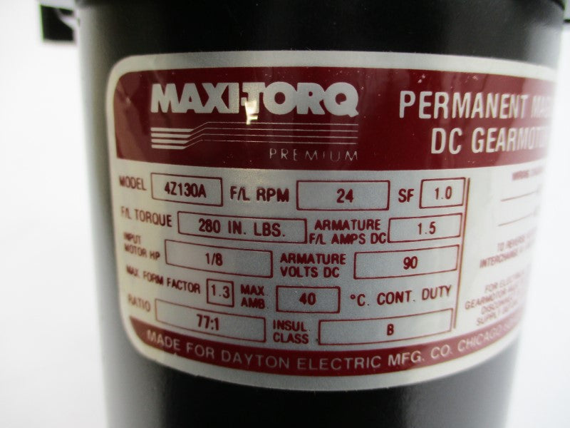 MAXI-TORQ 4Z130A 90VDC 1.5A NSMP