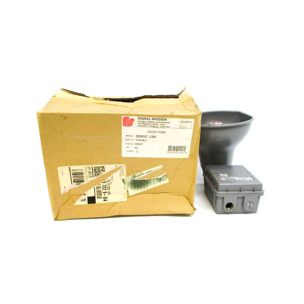 FEDERAL SIGNAL 300GC-120 SER. C 120VAC 0.27A (GRAY) NSMP