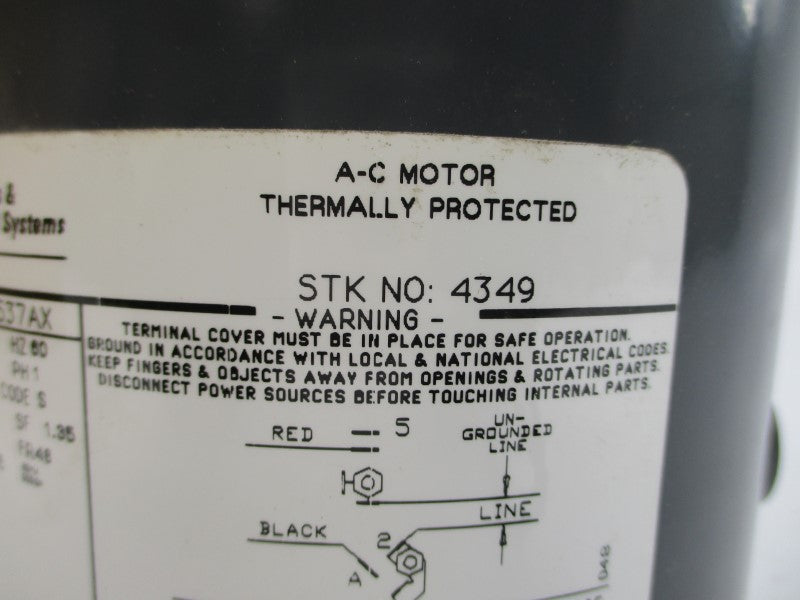 GENERAL ELECTRIC 5KH39QN9537AX 4349 115V 3.90A NSMP