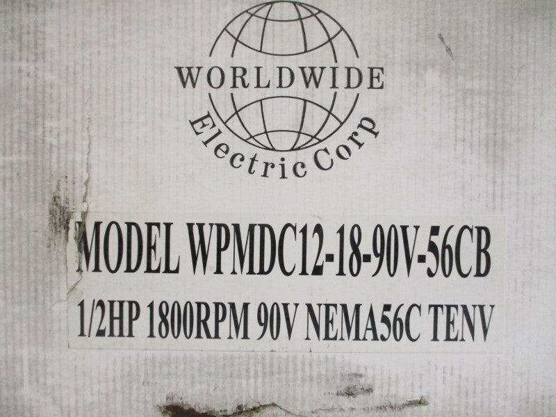 WORLDWIDE ELECTRIC WPMDC12-18-90V-56CB 90VDC 5.0A NSMP