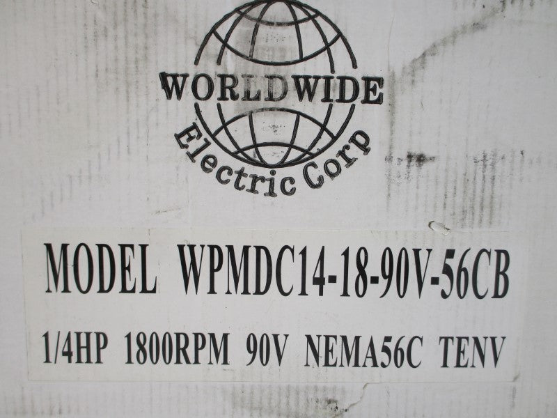 WORLDWIDE ELECTRIC WPMDC14-18-90V-56CB 90VDC 2.6A NSMP