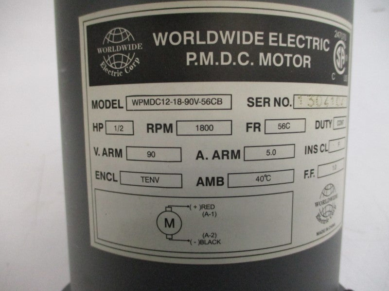 WORLDWIDE ELECTRIC WPMDC12-18-90V-56CB 90VDC 5.0A NSNP