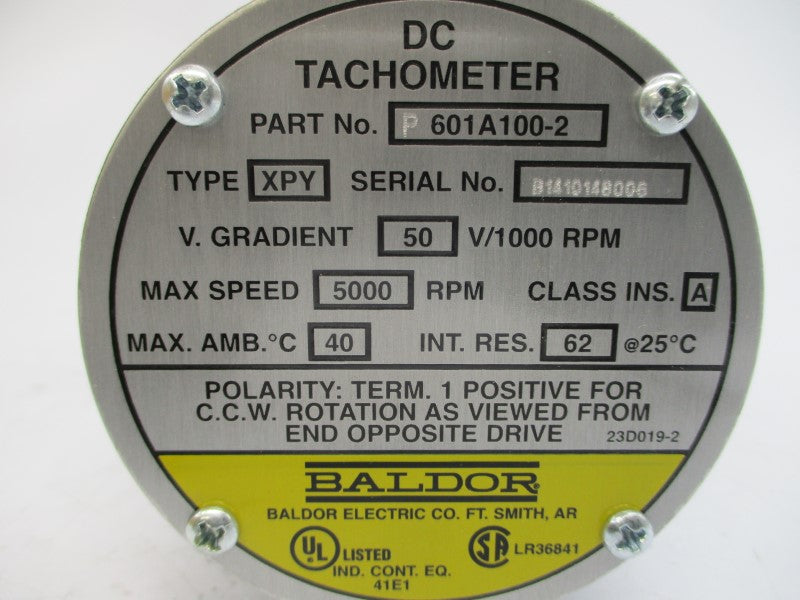 BALDOR PTG50XP P601A100-2 50VDC NSMP