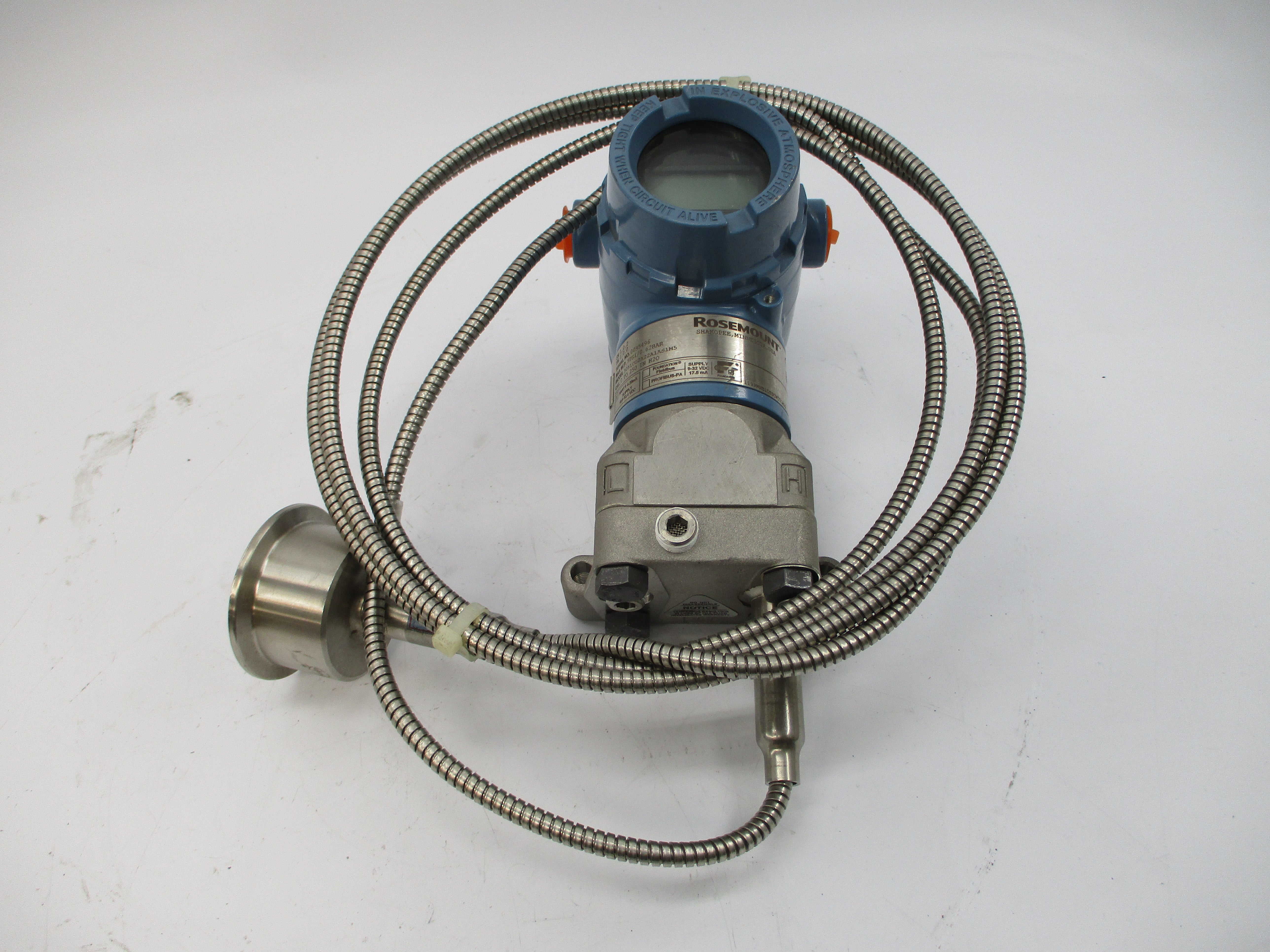 ROSEMOUNT 3051CG2A22A1AS1M5 10.5-42.4VDC 9PSI NSNP