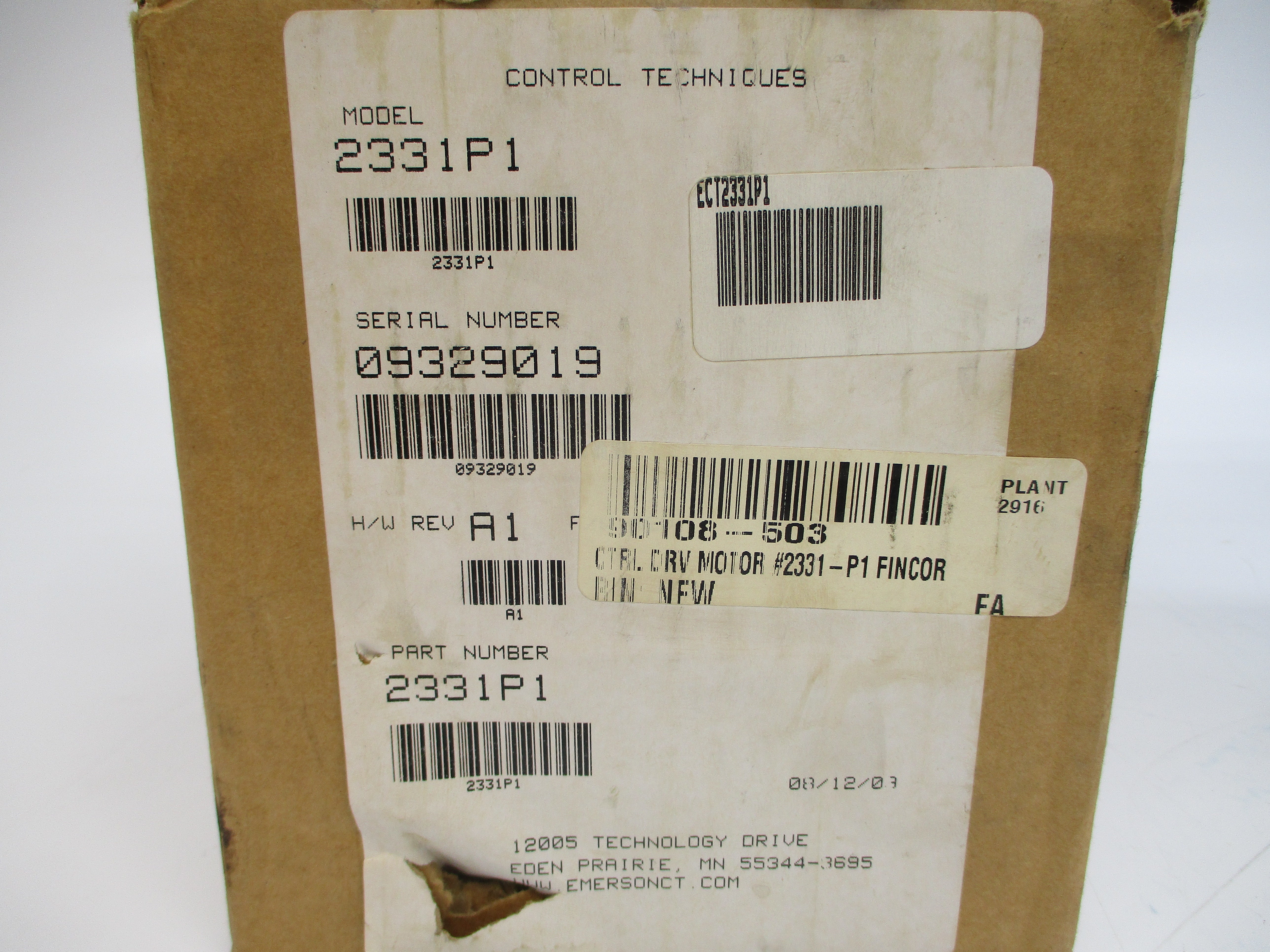 CONTROL TECHNIQUES 2331P1 2331MKIIP1 115/230VAC 15.8A NSMP