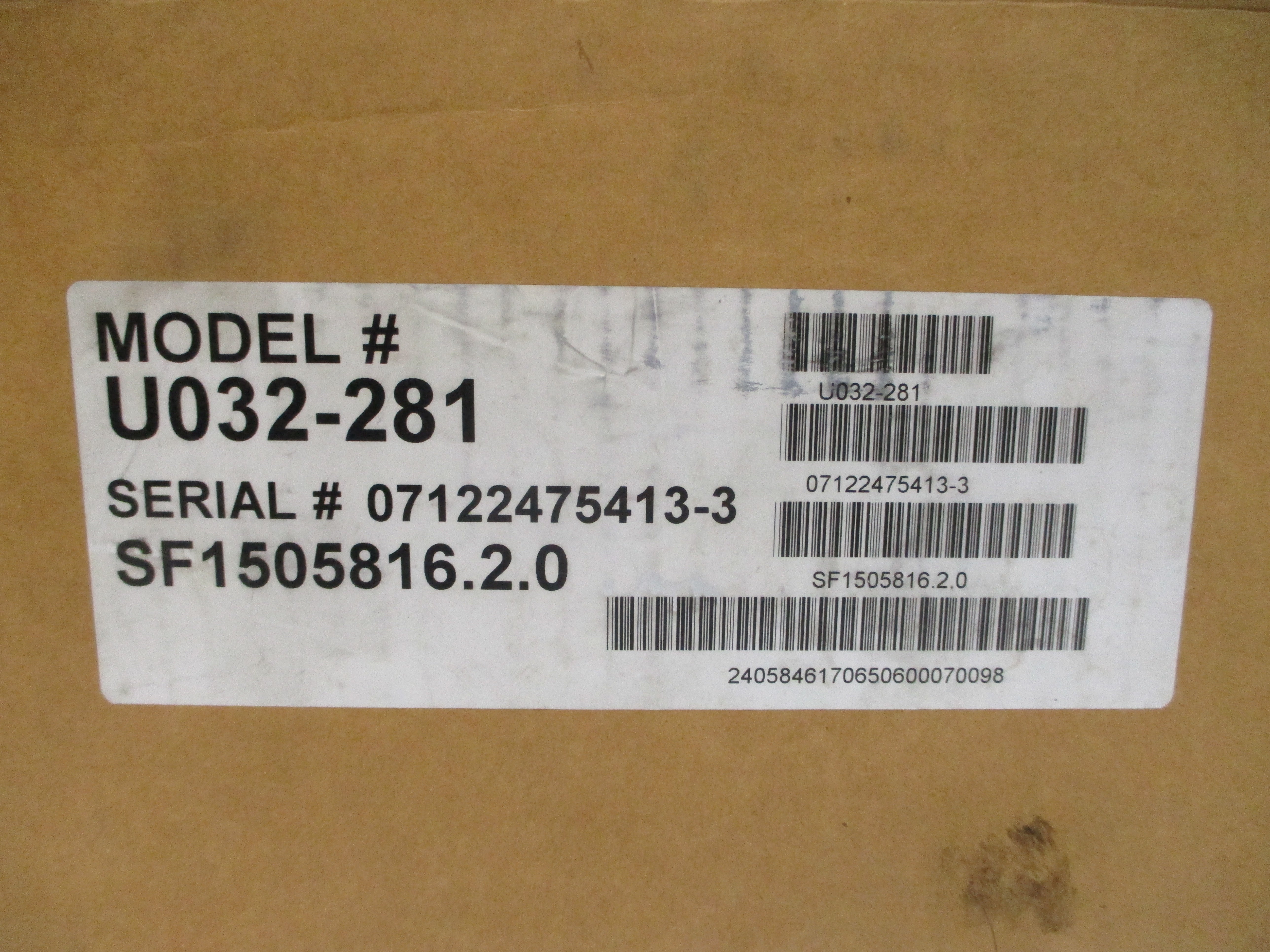 LIQUID METRONICS U032-281 230VAC .70A 24.00PSI NSMP
