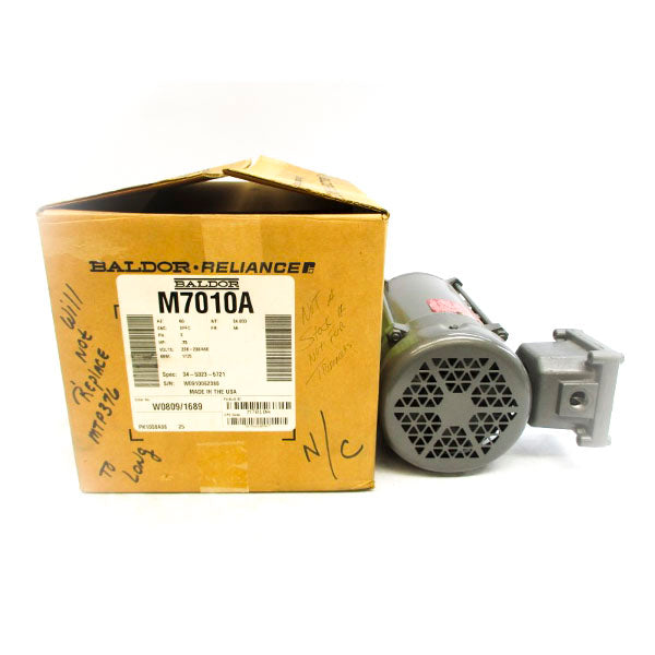 BALDOR M7010A 34-5323-5721 208-230/460V 3.2-3/1.5A NSMP