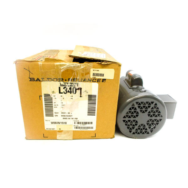 BALDOR L3407 34C51-5855 115/230V 7.4/3.7A NSMP
