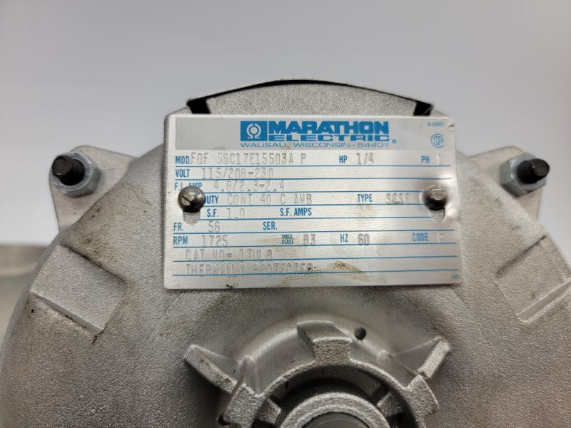 MARATHON ELECTRIC 56C17E15503A 1TUL8 115/208-230V 4.8/2.3-2.4A NSNP