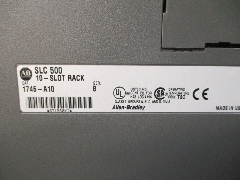 ALLEN BRADLEY 1746-A10 SER. B (AS PICTURED3) NSNP