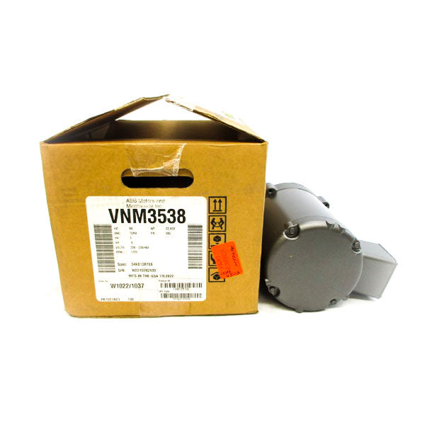 BALDOR VNM3538 34K013R706 208-230/460V 1.7-1.6/.8A NSMP