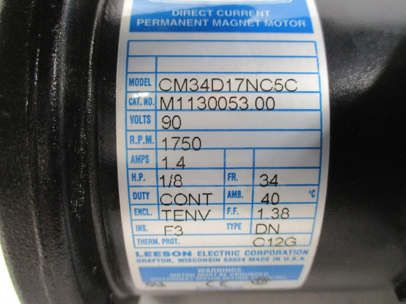 LEESON CM34D17NC5C M1130053.00 90V 1.4A UNMP