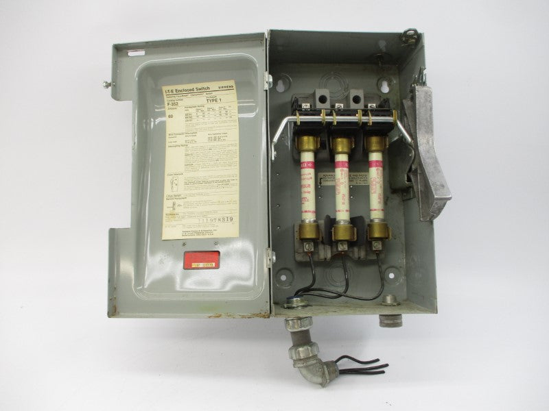 SIEMENS F-352 600VAC 60A UNMP