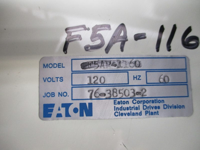EATON F5AP-1160 120V (AS PICTURED) NSNP