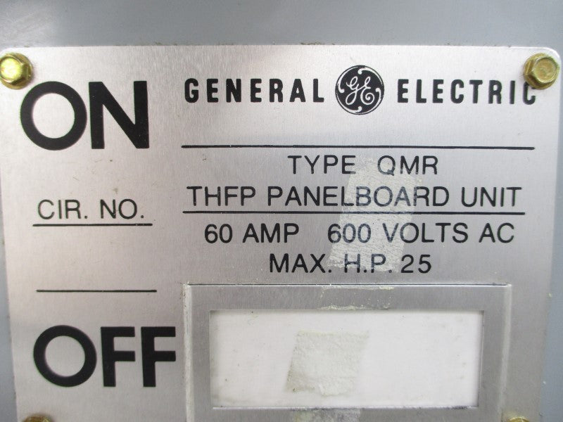GENERAL ELECTRIC THFP262 600VAC 60A NSNP