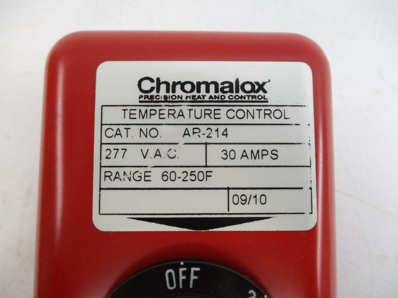 CHROMALOX AR-214 263038 277VAC 30A 60-250'F NSMP