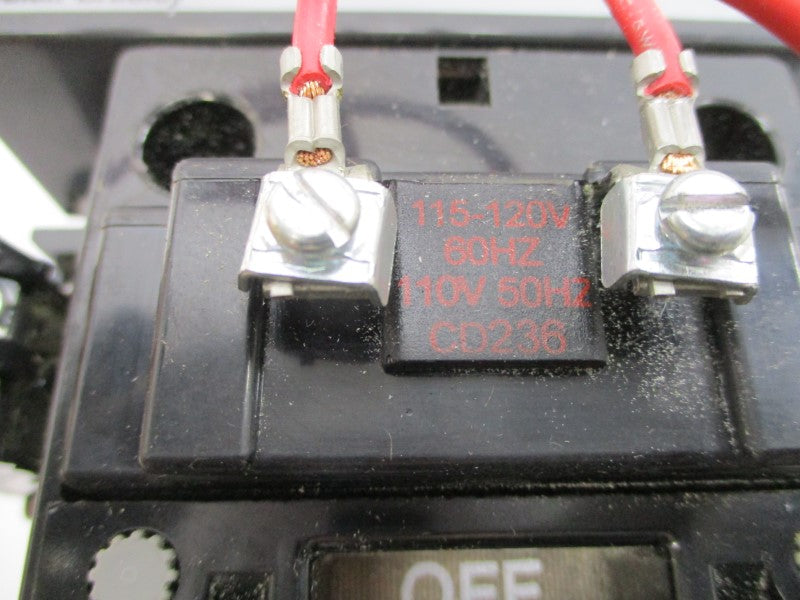 ALLEN BRADLEY 509-DOD SER. A 110/115-120V 90A (BR/WH) NSMP
