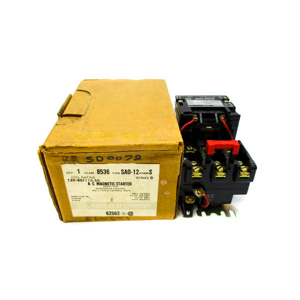 SQUARE D 8536SAO12 SER. B 110/120VAC NSMP