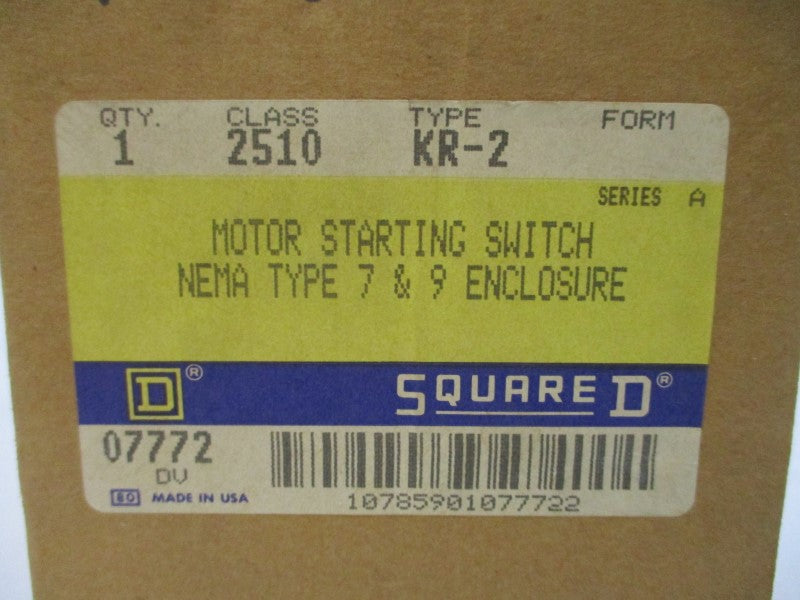 SQUARE D 2510KR-2 SER. A 460/575VAC 30A NSMP