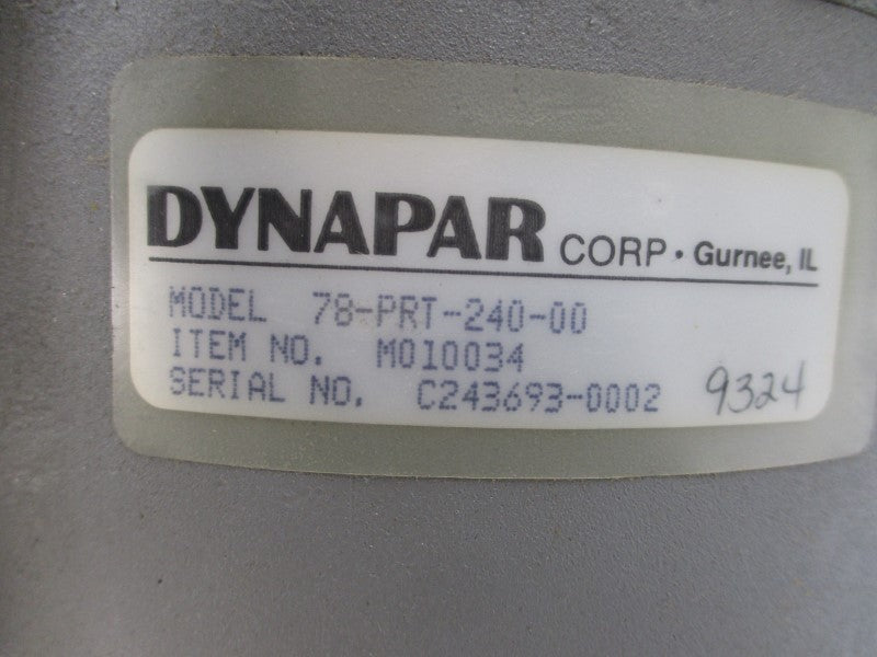 DYNAPAR 78-PRT-240-00 M010034 NSMP