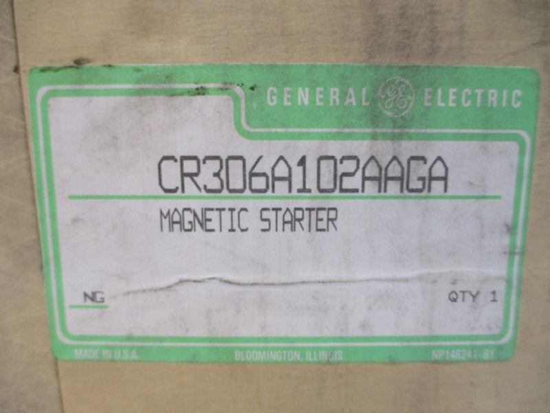GENERAL ELECTRIC CR306A102AAGA 110/115-120V 9A NSMP