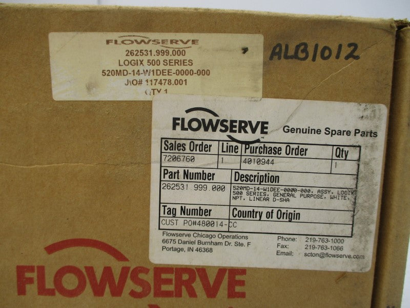 FLOWSERVE 520MD-14-W1DEE-0000-000 262531.999.000 NSMP