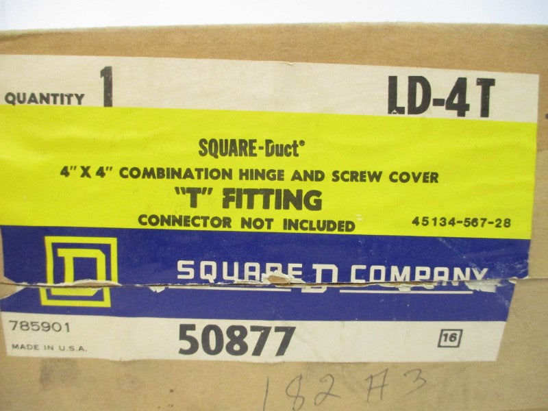 SQUARE D LD-4T 4"X4" NSMP