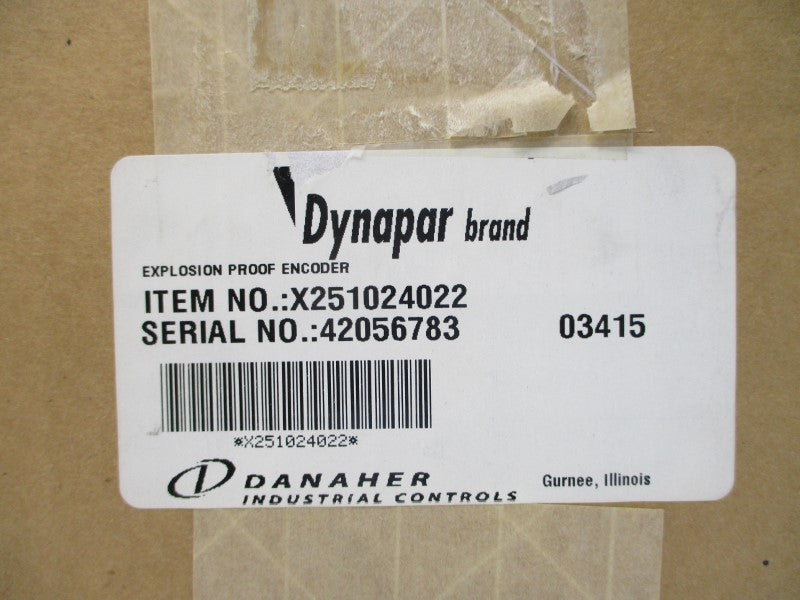 DYNAPAR X251024022 5-26VDC 0.20A NSMP